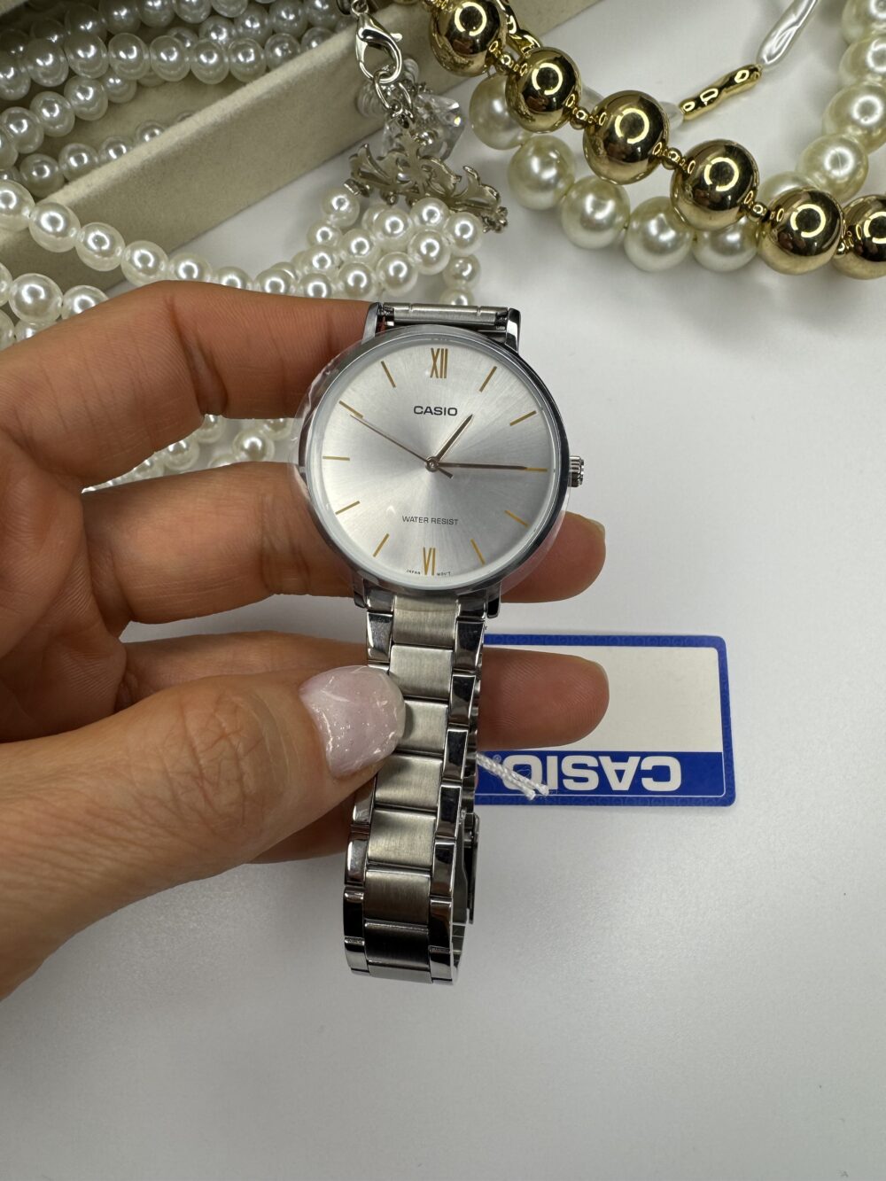 Casıo Silver Kadın Saat - Görsel 2