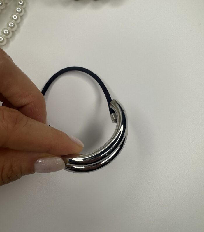 Metal Silver Lastikli Pınterest Toka