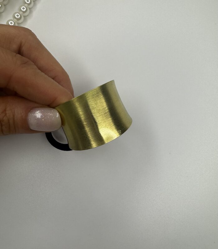 Metal Gold Pinterets Lastikli Toka