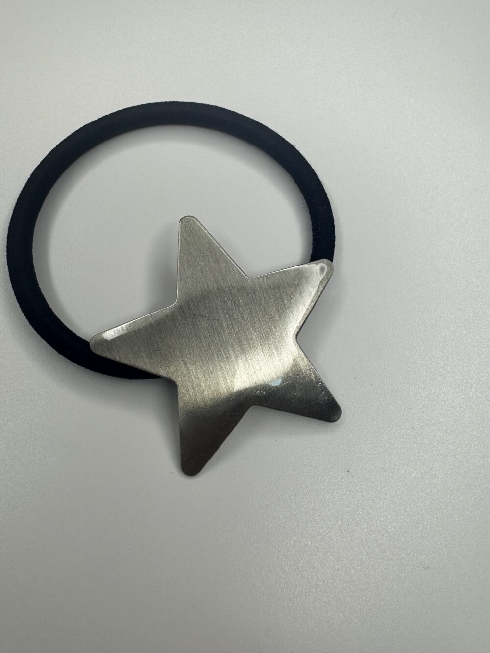 Metal Yıldız Silver Lastikli Pinterest Toka - Görsel 2