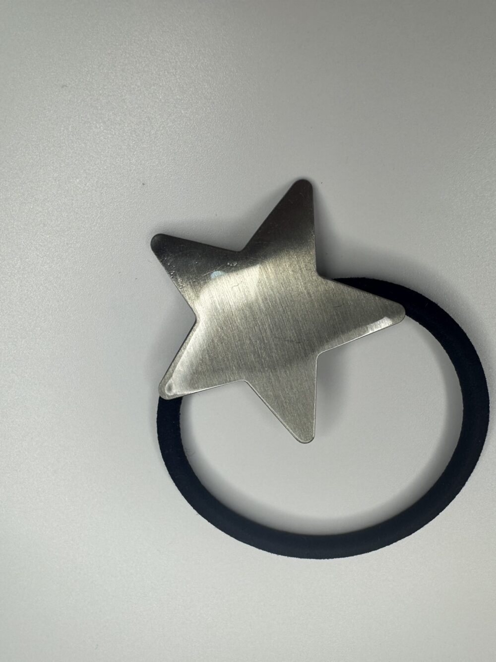 Metal Yıldız Silver Lastikli Pinterest Toka - Görsel 4