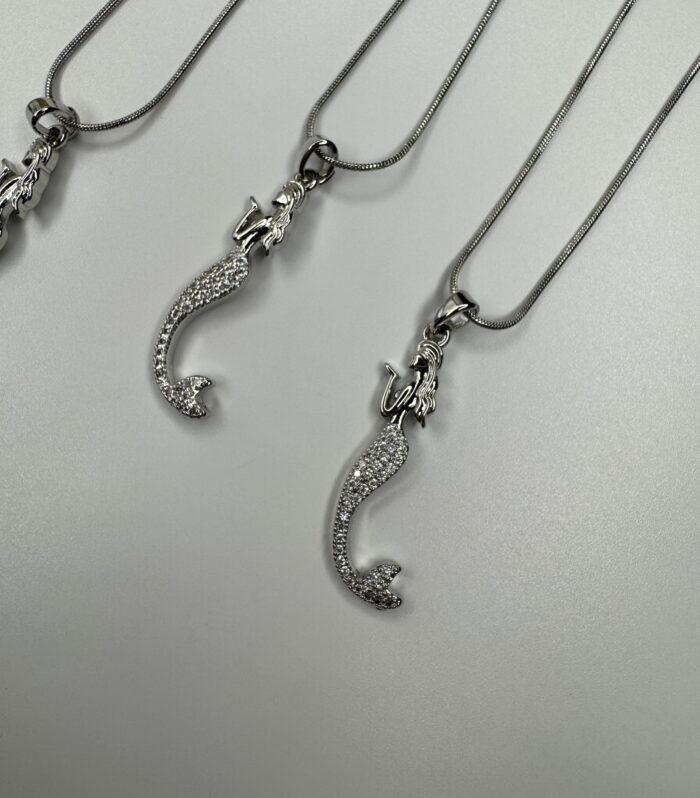 Çelik Silver Deniz Kızı Kolye