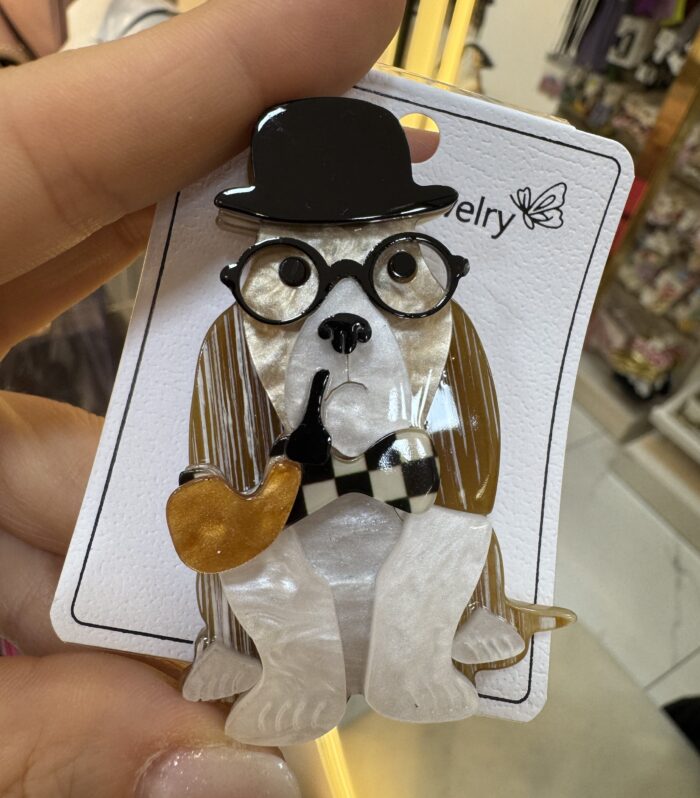 Şapkalı Gözlüklü Köpek