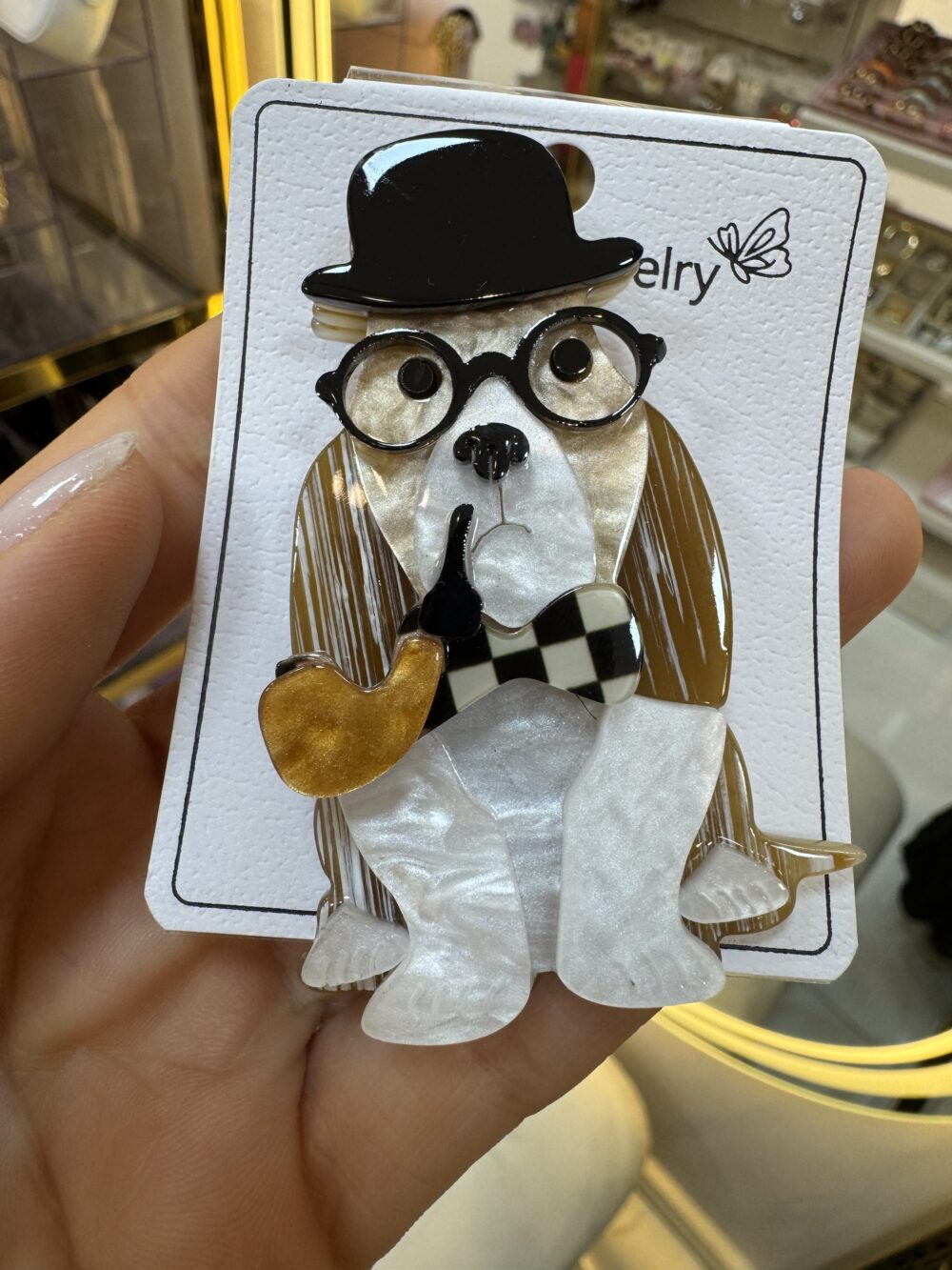 Şapkalı Gözlüklü Köpek - Görsel 2