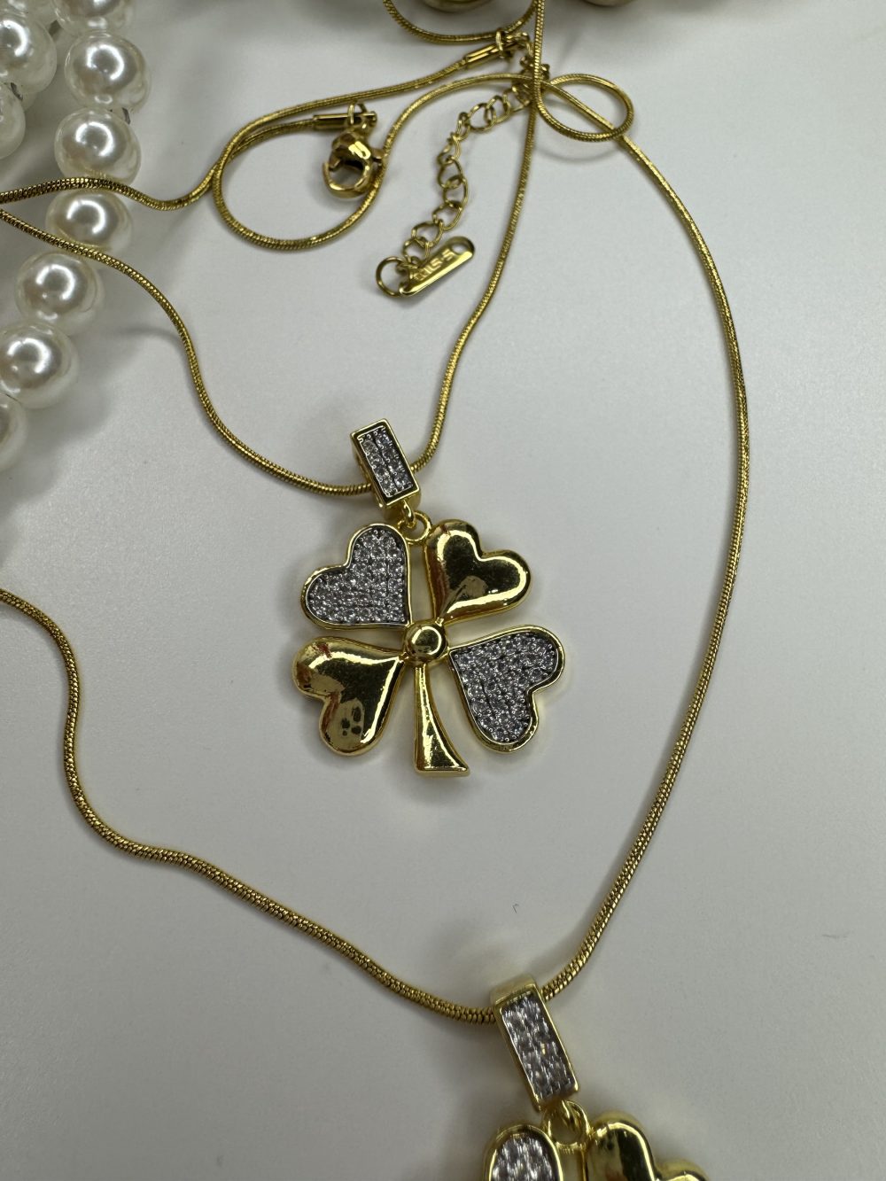 Çelik Gold Taşlı Yonca