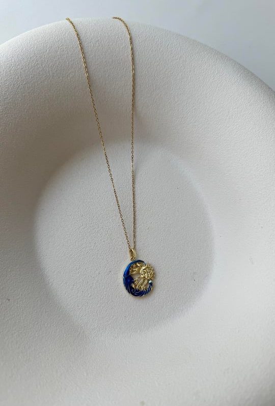 Gold Çelik Kolye
