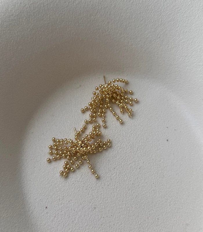 Gold Küpe