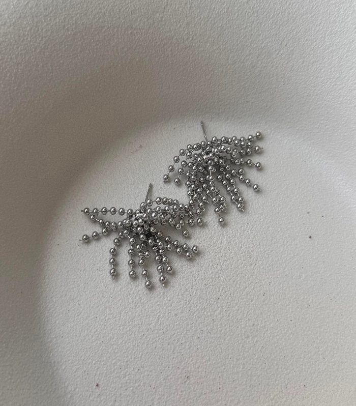 Silver küpe