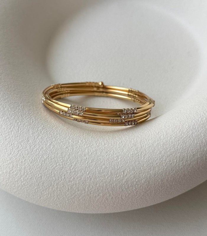 Gold Dolamalı Bileklik