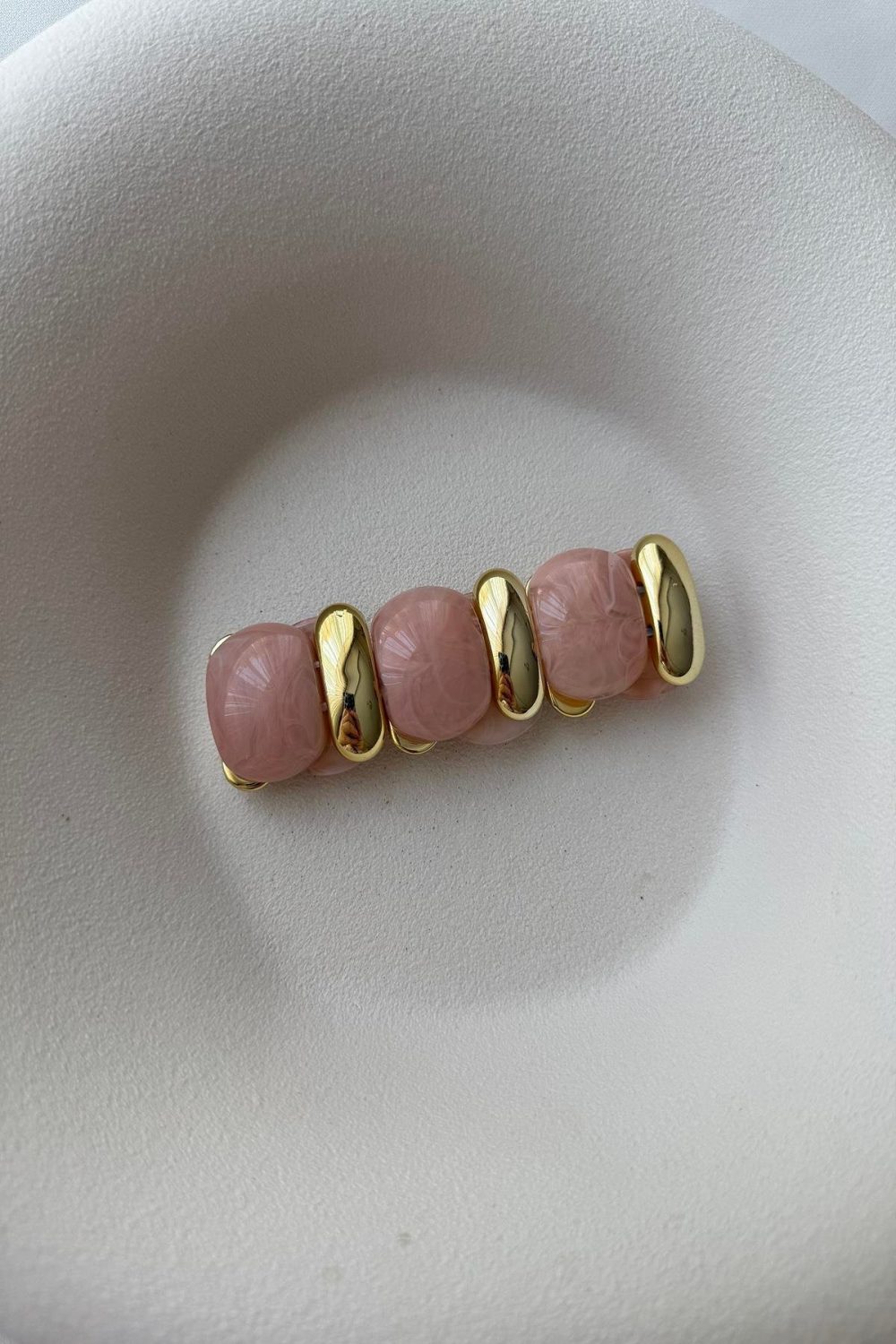 Pembe Renkli Lastikli Bileklik