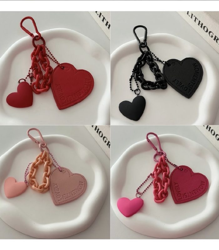 Kalp Çanta Charm & Anahtarlık