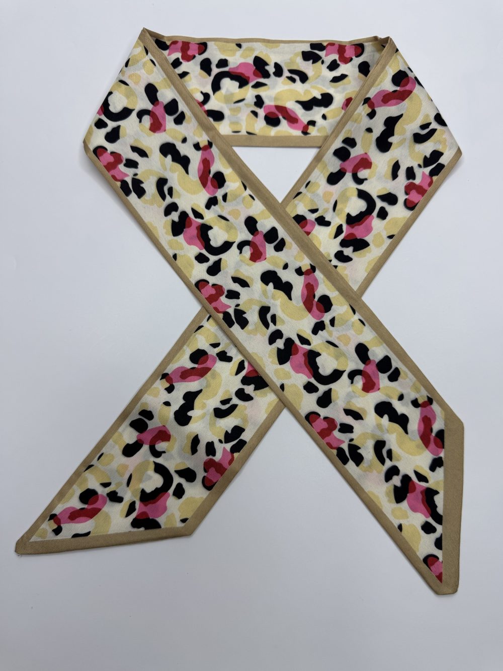Leopar Fular& Çanta charm & Toka